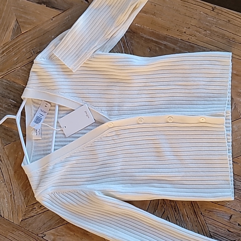New Wilfred manilla cropped cardigan! Med